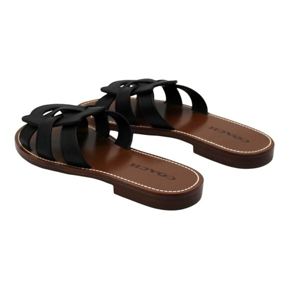 Coach Issa "C" Emblem Slide Sandals - Picture 6 of 9